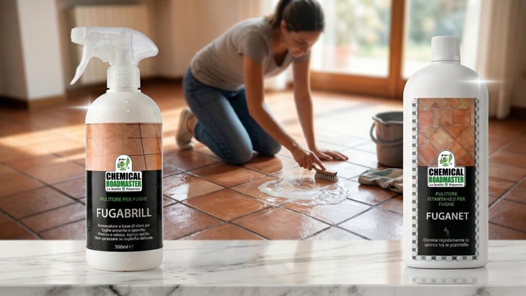 Come pulire le fughe delle piastrelle